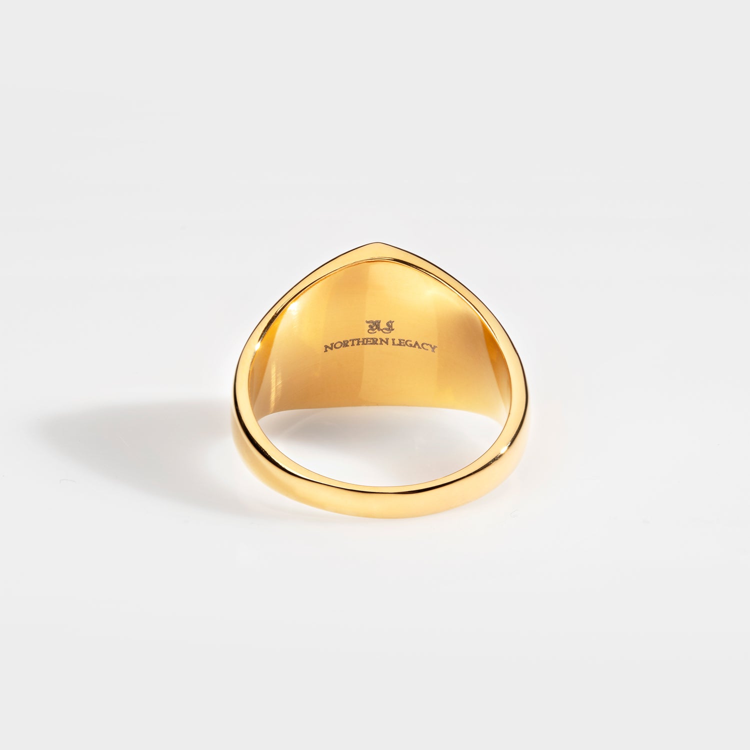 Black Onyx Polygon Signature - Gold-toned ring