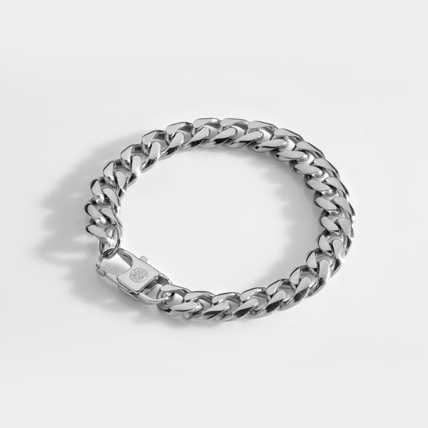 SEQUENCE OVERSIZE BRACELET (SILVER)
