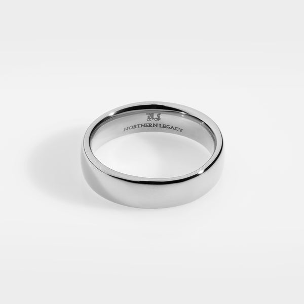 SIEMPRE BAND RING (SILVER)