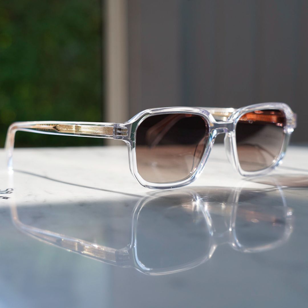 Vibrant sunglasses - Transparent brown/grey